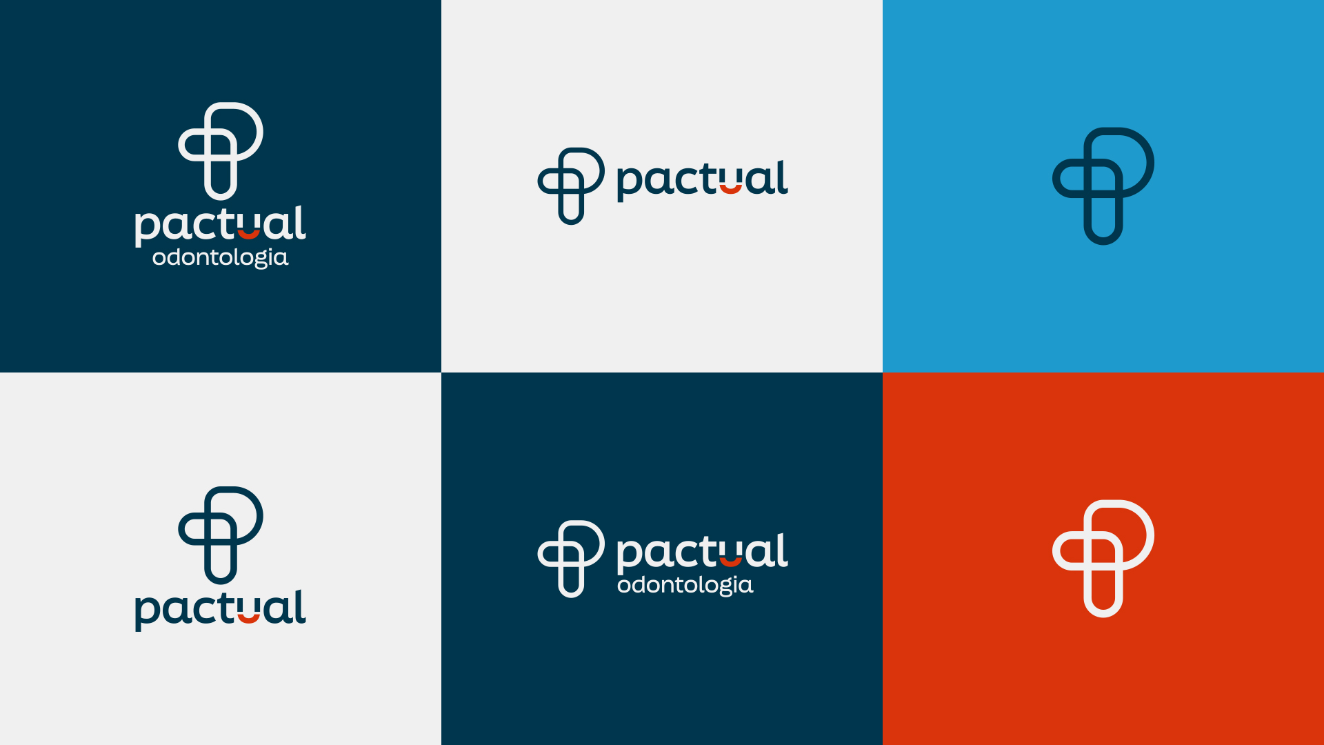 Designing Pactual Odontologia’s Brand with Modernity and Simplicity