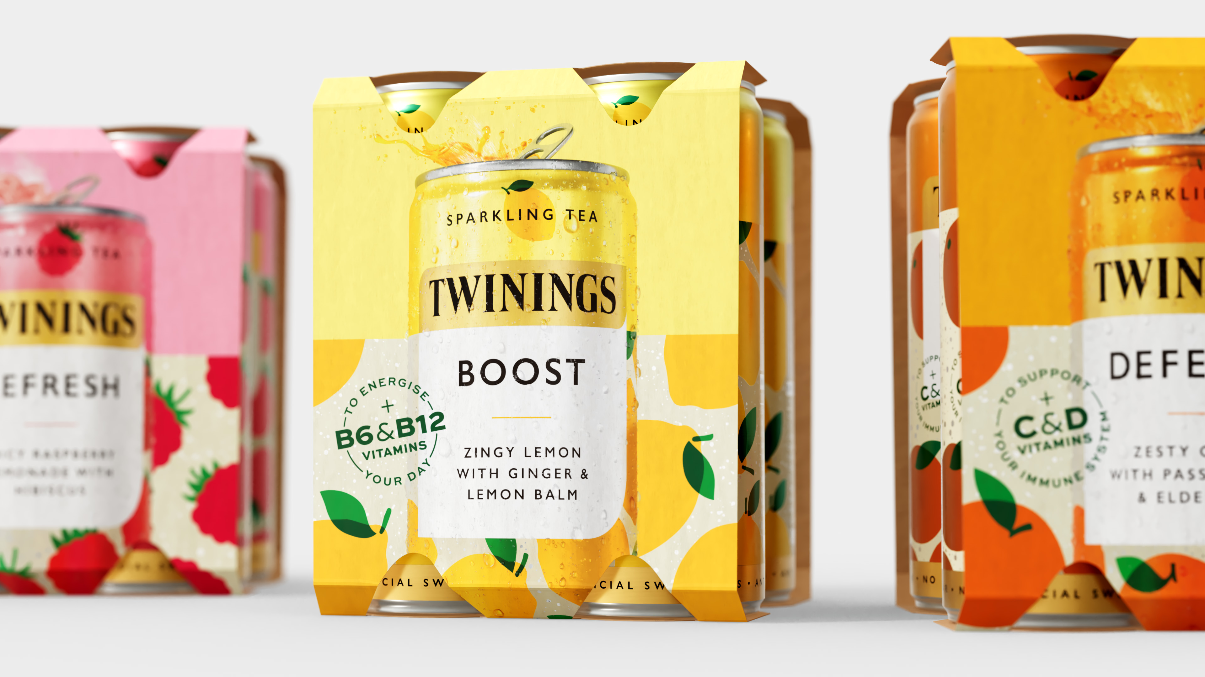 Magpie Studio Collaborates With Twinings on a New Packaging Design for Its New Ready-to-Drink Sparkling Tea Range