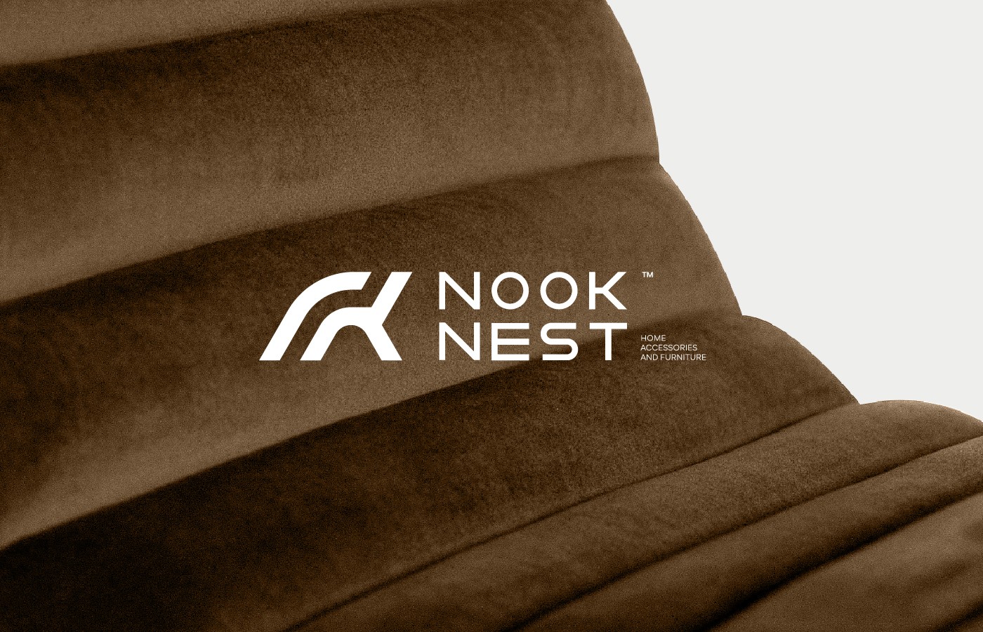 Nook Nest Visual Identity Harmonizes Strength, Elegance, and Functionality