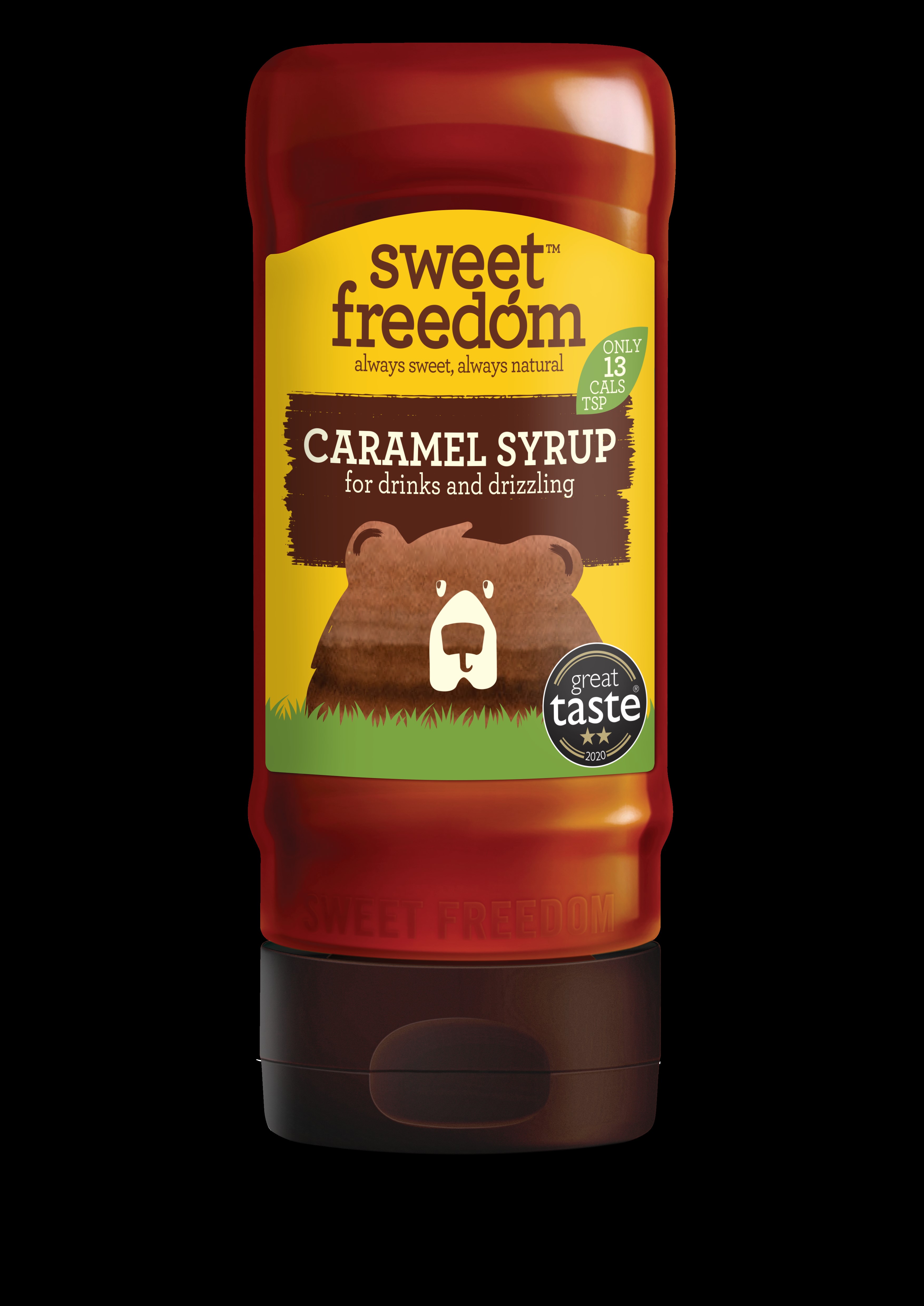 Sweet Freedom In-House Design Team Unveils Exciting Packaging Refresh Featuring New ‘Drizzly Bear’ Mascot