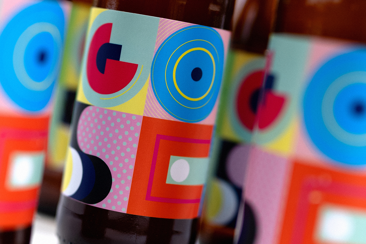 Bala’s Creative Abstract Design for GOSE by Cerveza Cru Cru