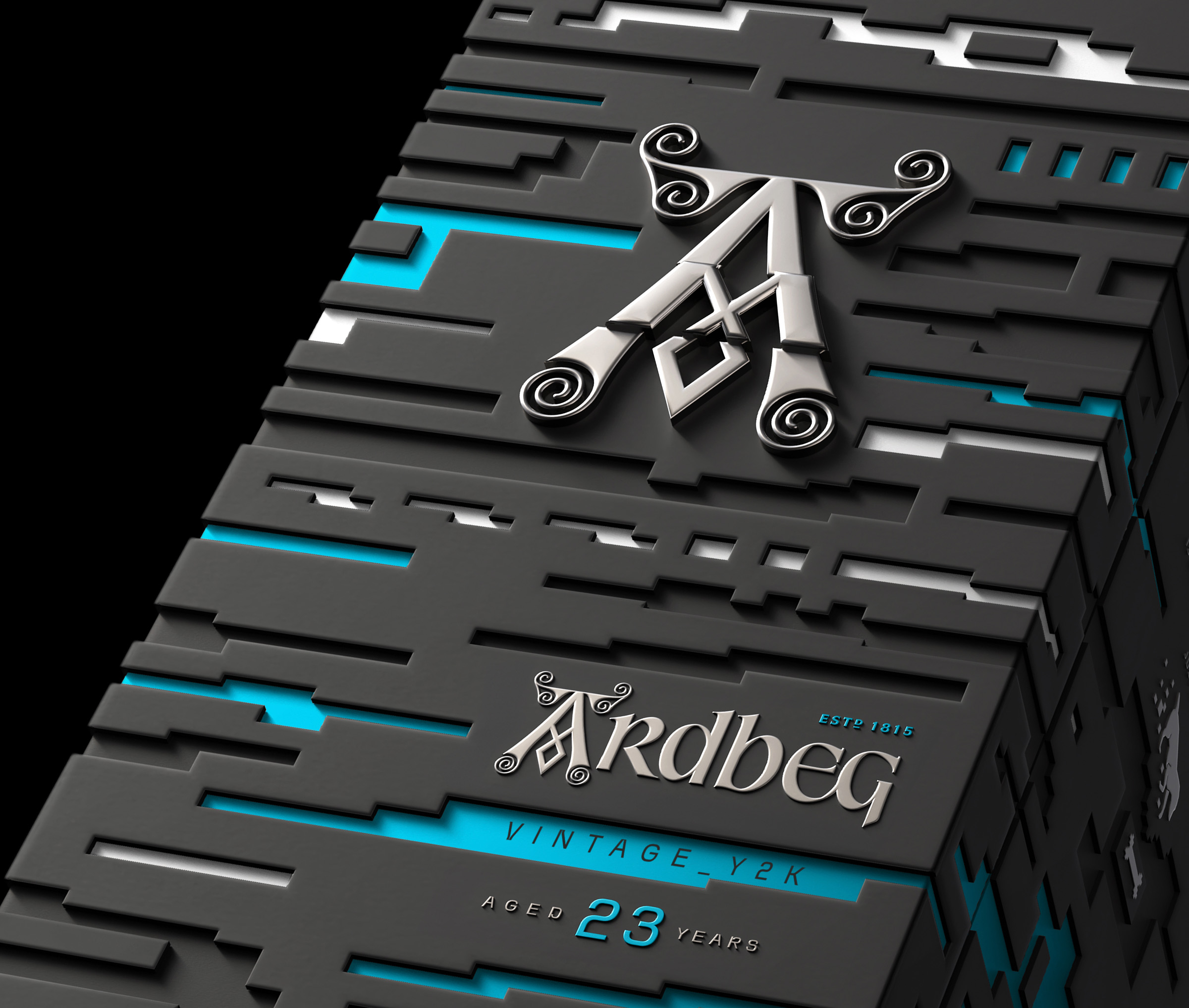 Ardbeg Whisky and Y2K: Merging Millennial Nostalgia with Modern Packaging Design