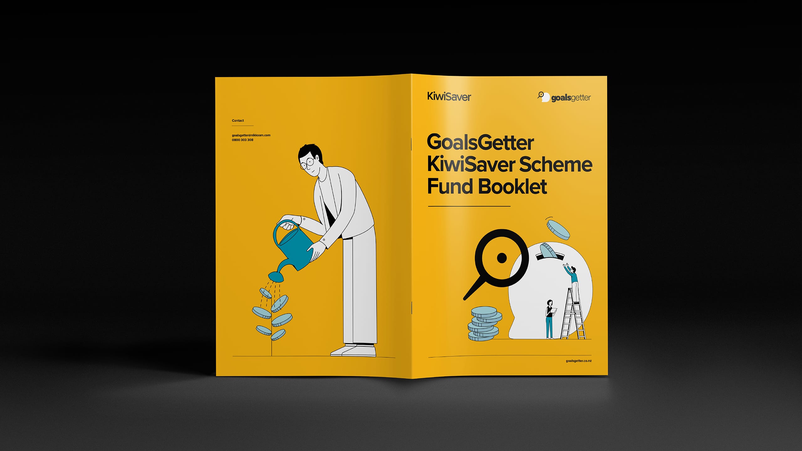 GoalsGetter’s Visual Identity: Designing a Modern Investment Platform