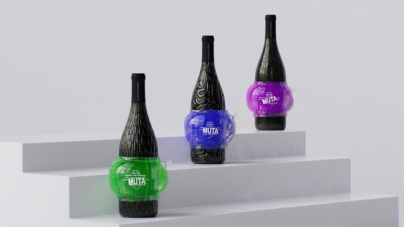 Hi Estudio’s Innovative Packaging Design for Mexican Muta Wines