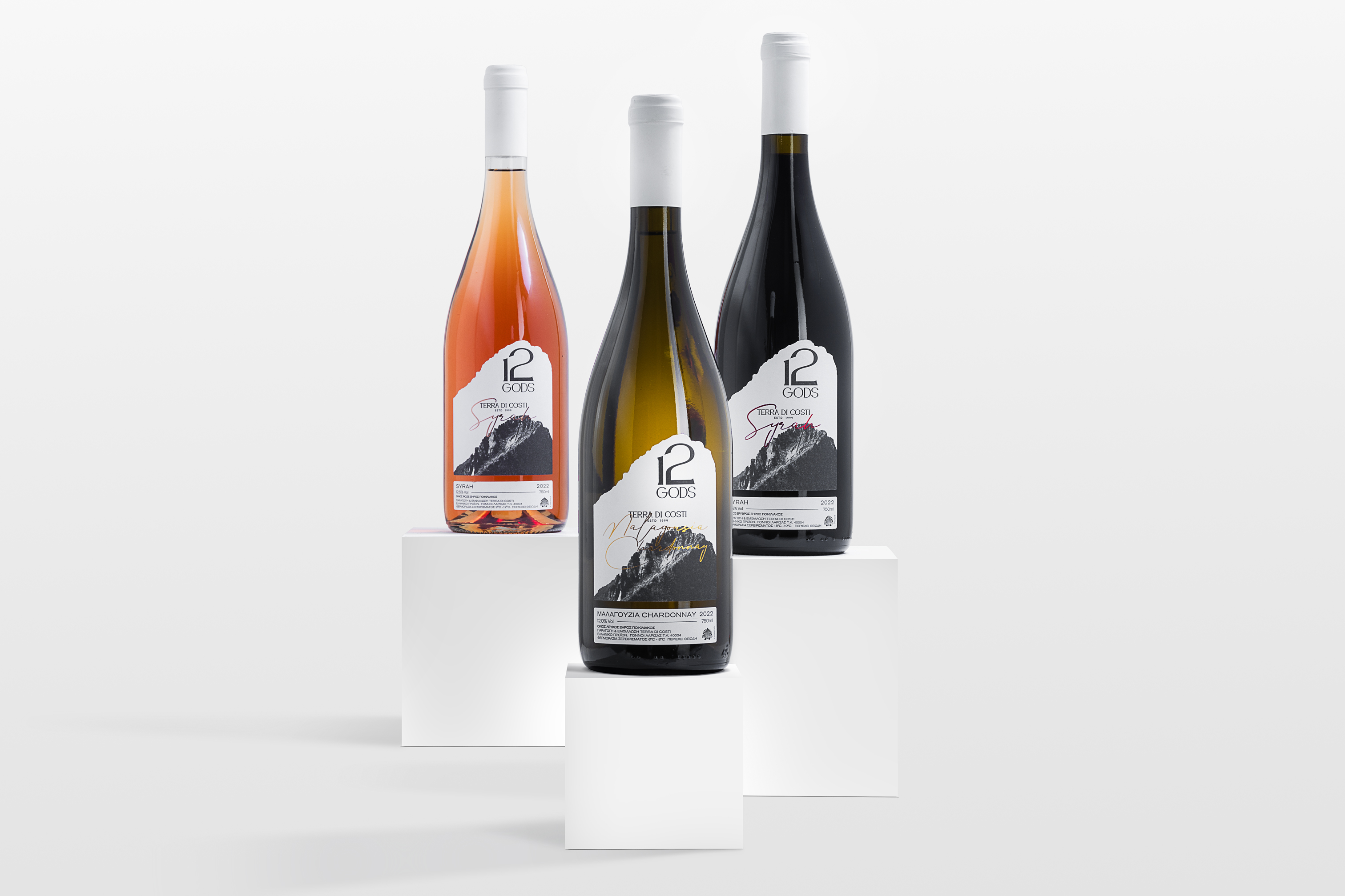 Myth, Nature, and Luxury in Designing Premium Wine Labels for Terra Di Costi Winery by Sowl Creative Studio