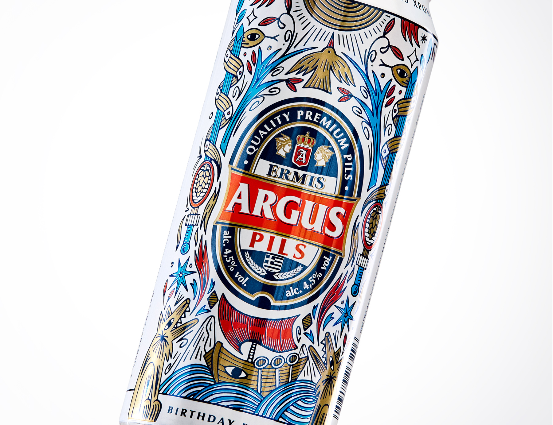 Argus, a Special Beer Edition Inspired by Greek Mythology for Lidl’s 25-year Birthday in Greece