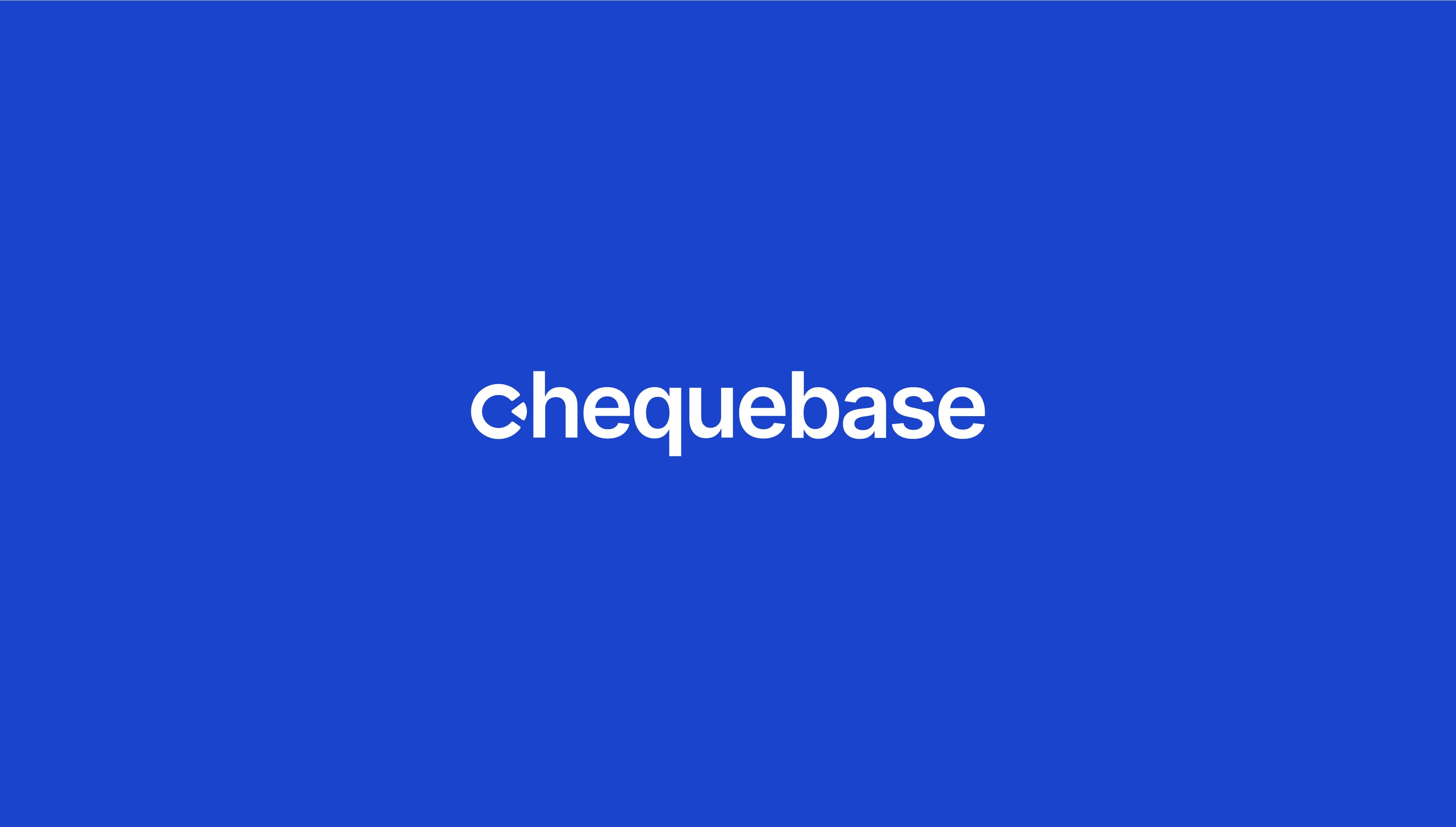 ChequeBase Expense Tracking System Brand Design