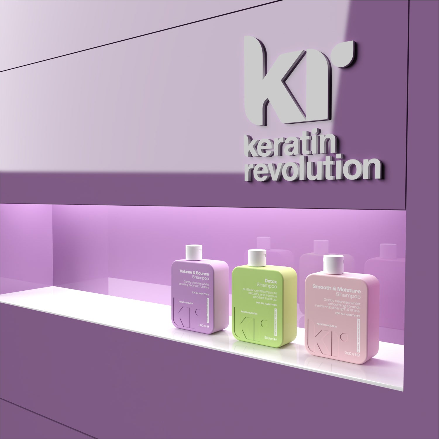 Keratin Revolution Bespoke Bottle and Brand Design