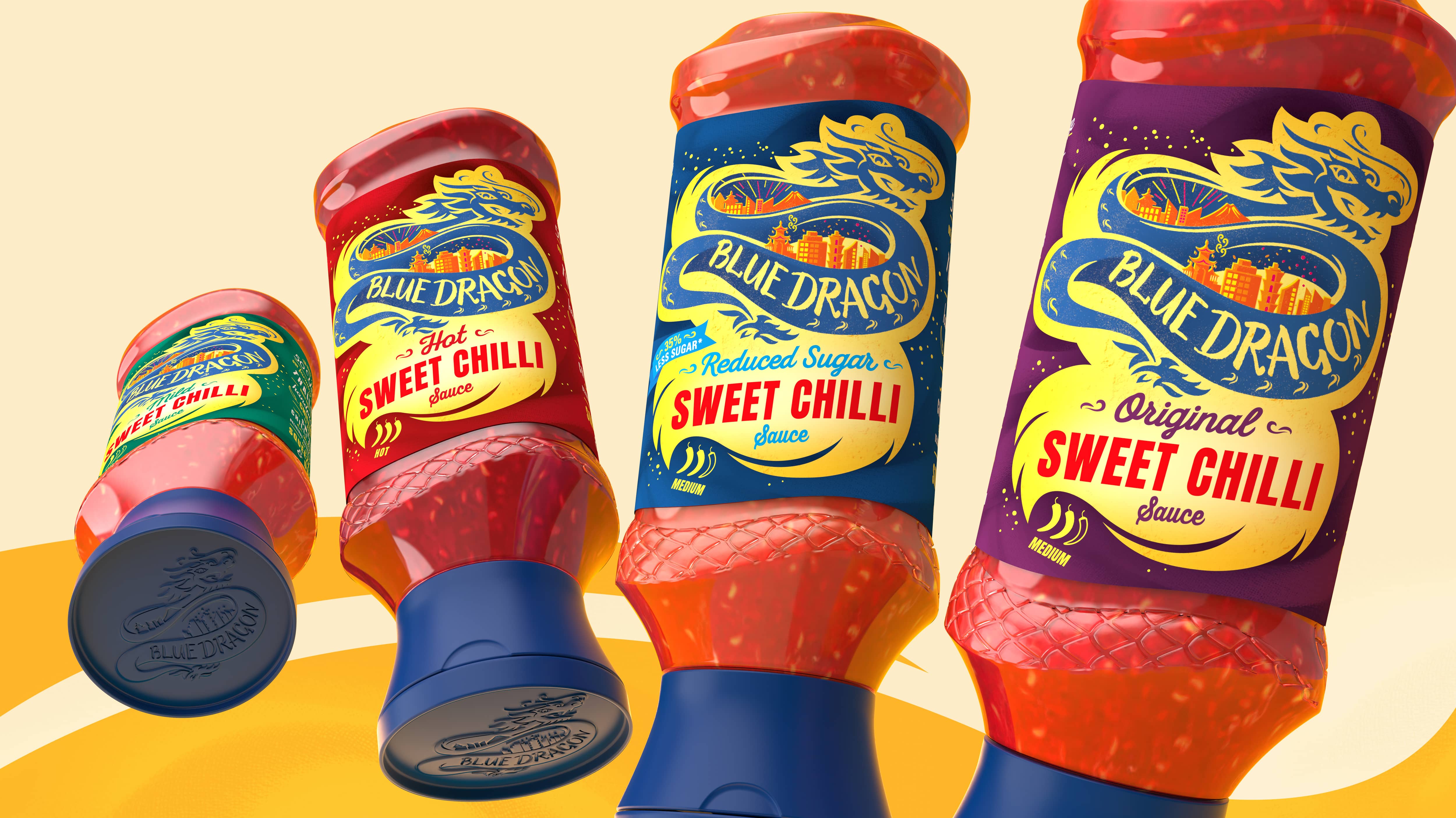 Squeeze, Dip, Dunk. Enjoy Sweet Chilli Sauce the Right Way, With Blue Dragon’s All New Squeezy Condiment Bottle!