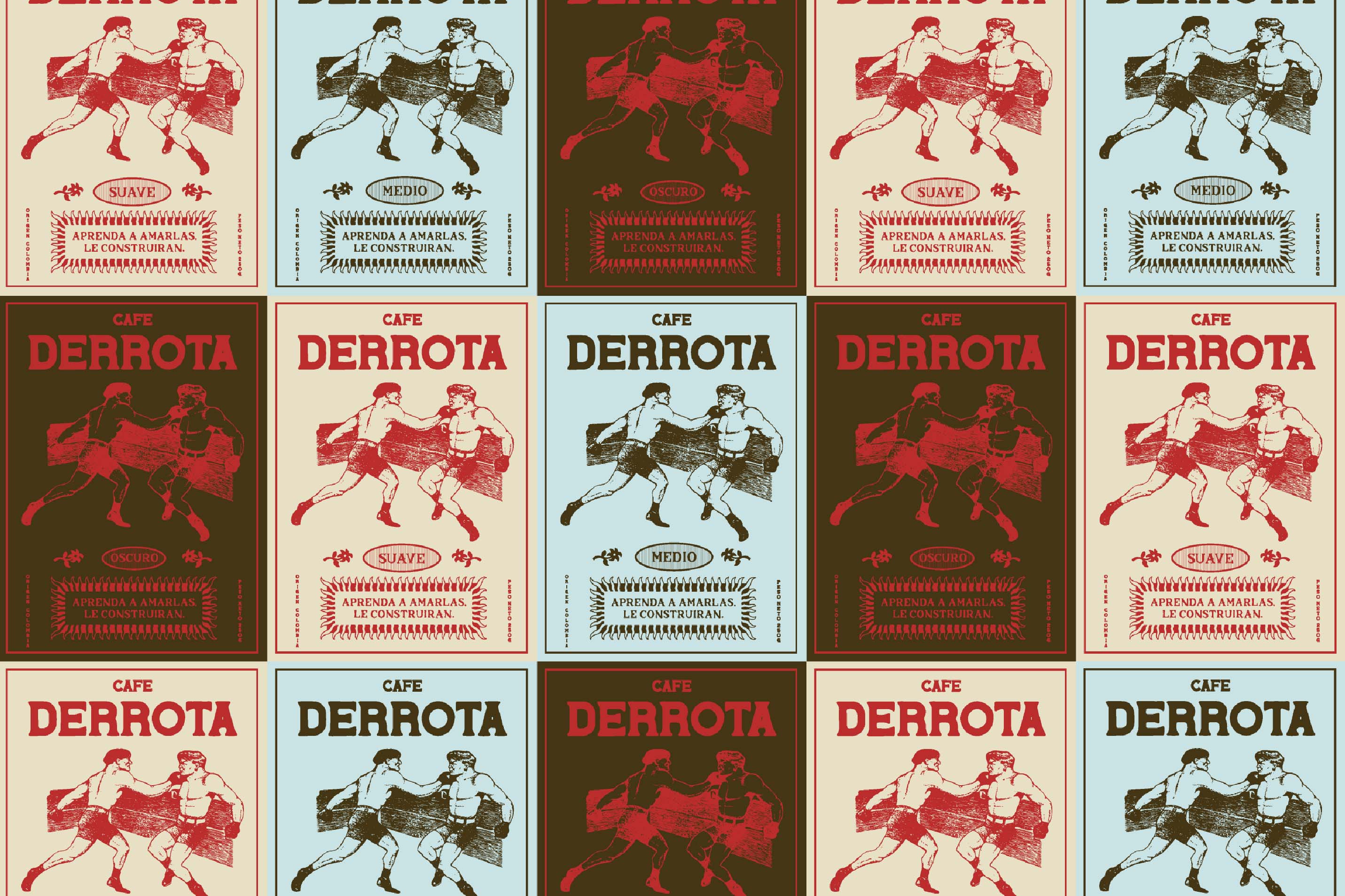 Nostalgia and Motivation in Café Derrota’s Unique Coffee Packaging by Pueblo Estudio