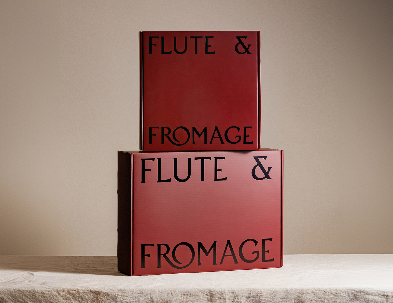 Flute & Fromage: Where Gourmet Cheese Meets Luxury Packaging for a Beautiful Retail Experience by Glasfurd & Walker