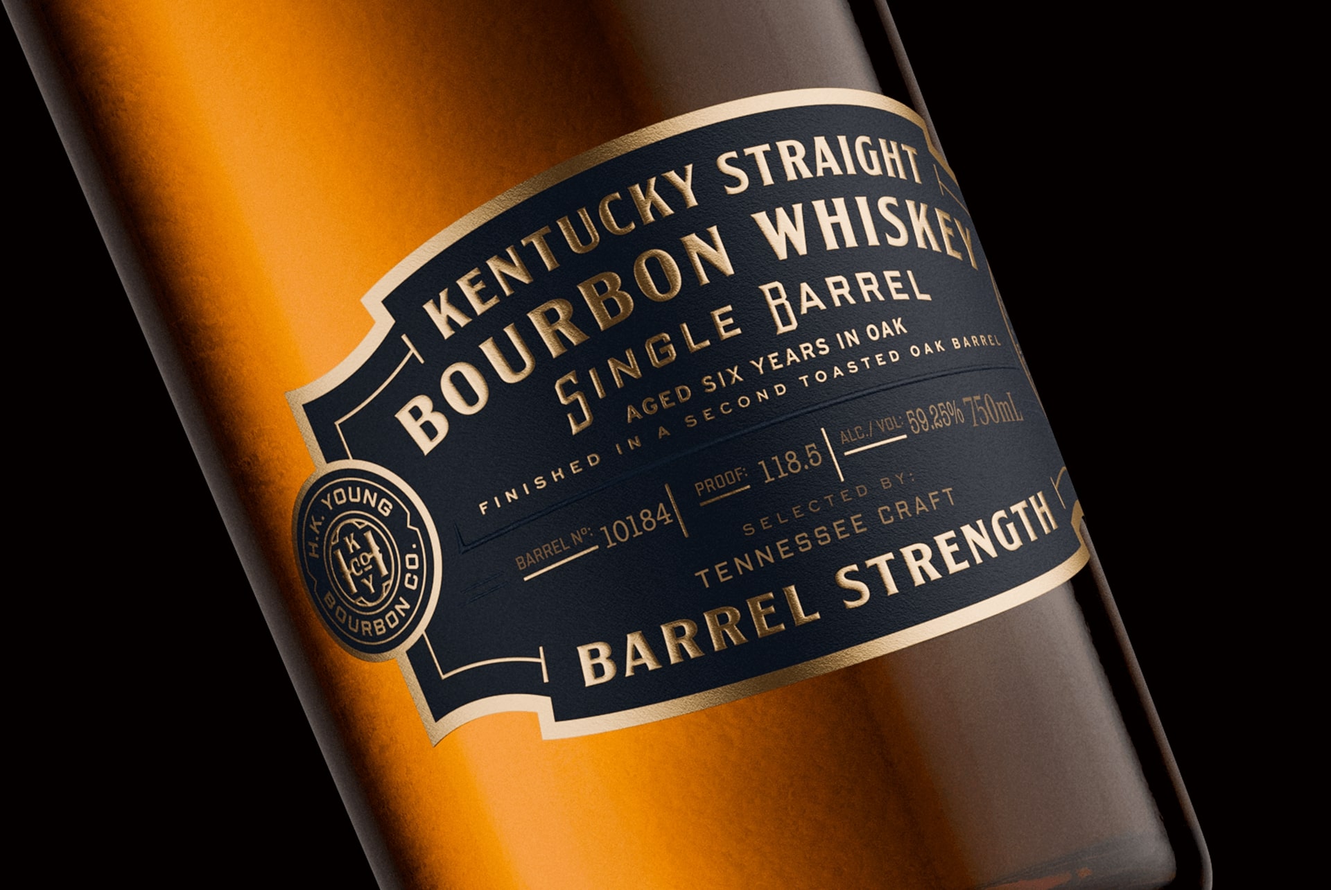 Reimagining Bourbon Heritage: H.K. Young Bourbon Co. Design by Holy Studio