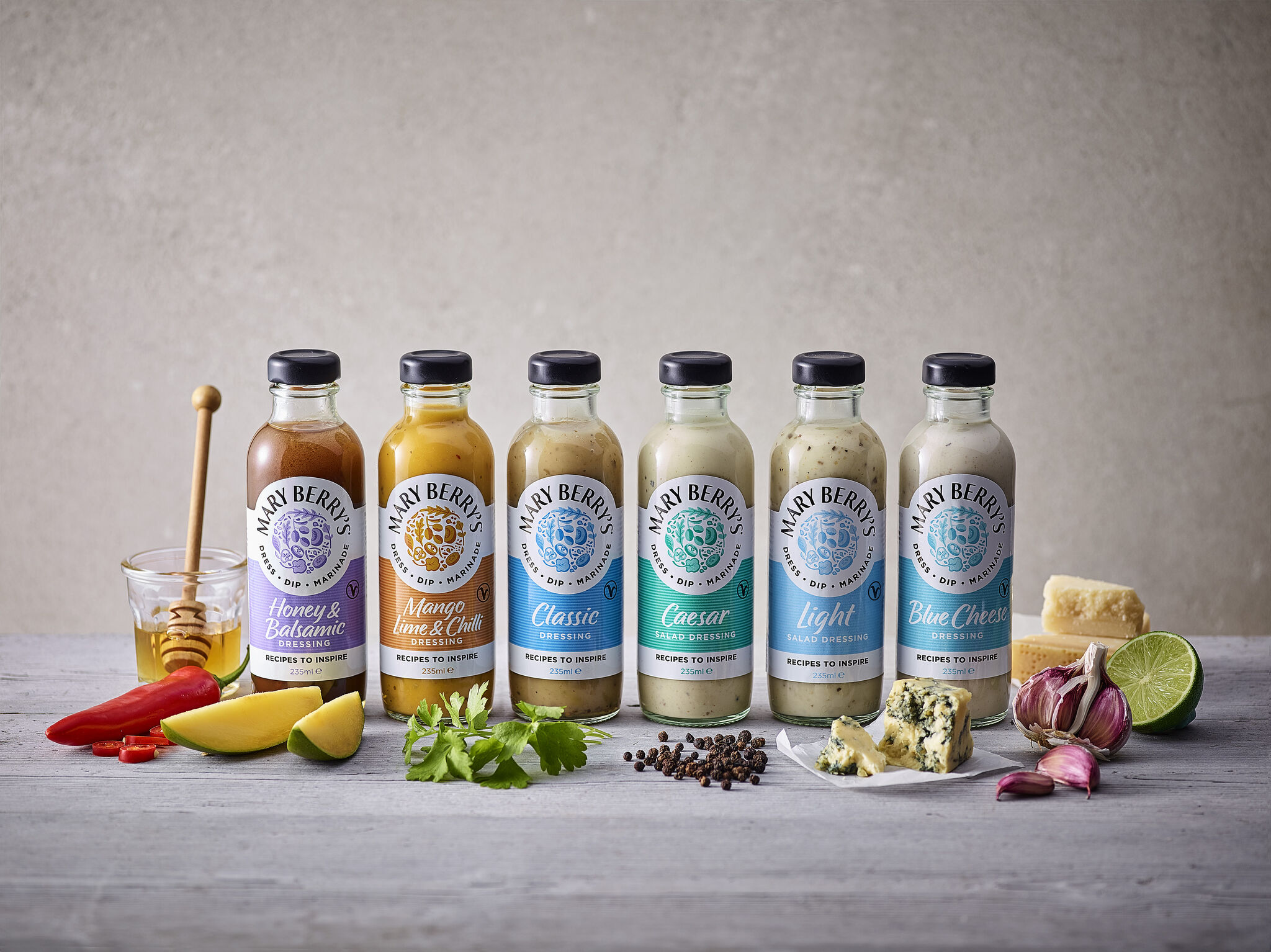 DesignHawk’s Creative Rebrand Brings Fresh Appeal to Mary Berry’s Dressings