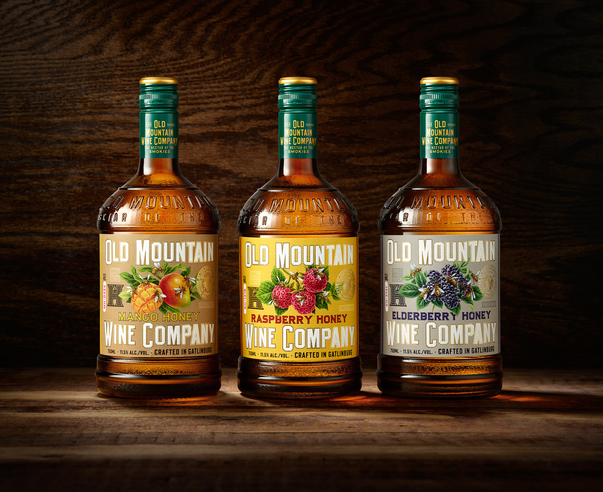 Old Mountain Wine Company: Packaging Design Inspired by Appalachian Tradition by Chad Michael Studio