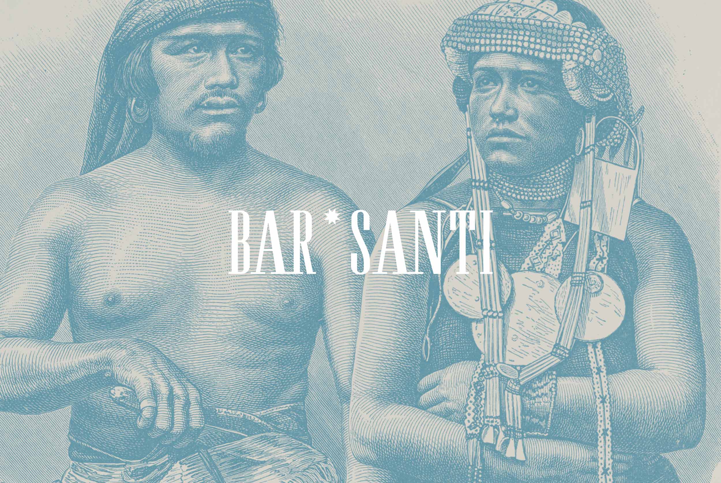 Bar Santi’s Brand Identity as a Sensory Journey Inspired by Explorer’s Diaries