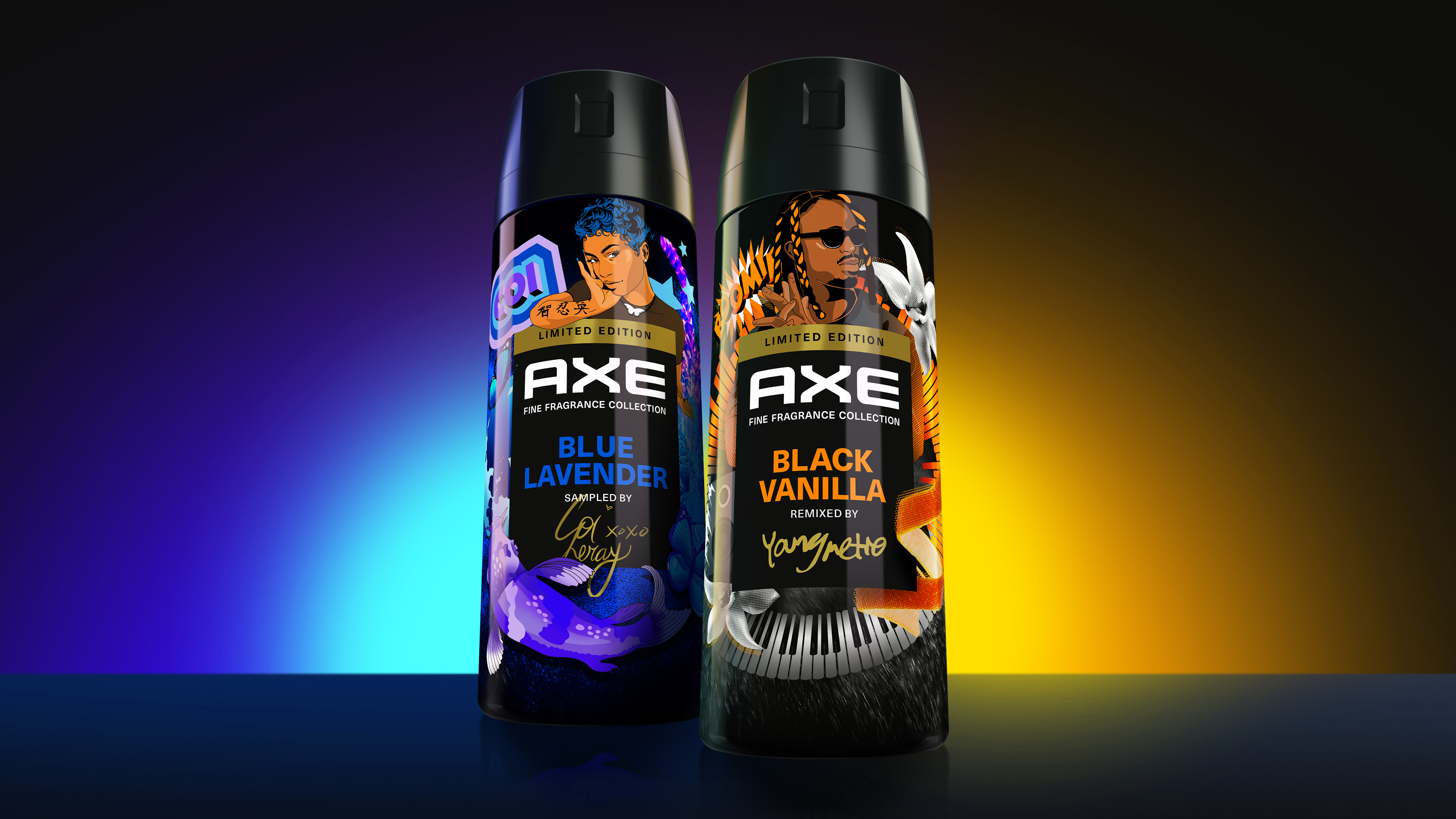 Axe Drops Limited Edition Collaborations with Hip-Hop Stars Designed by Sunhouse