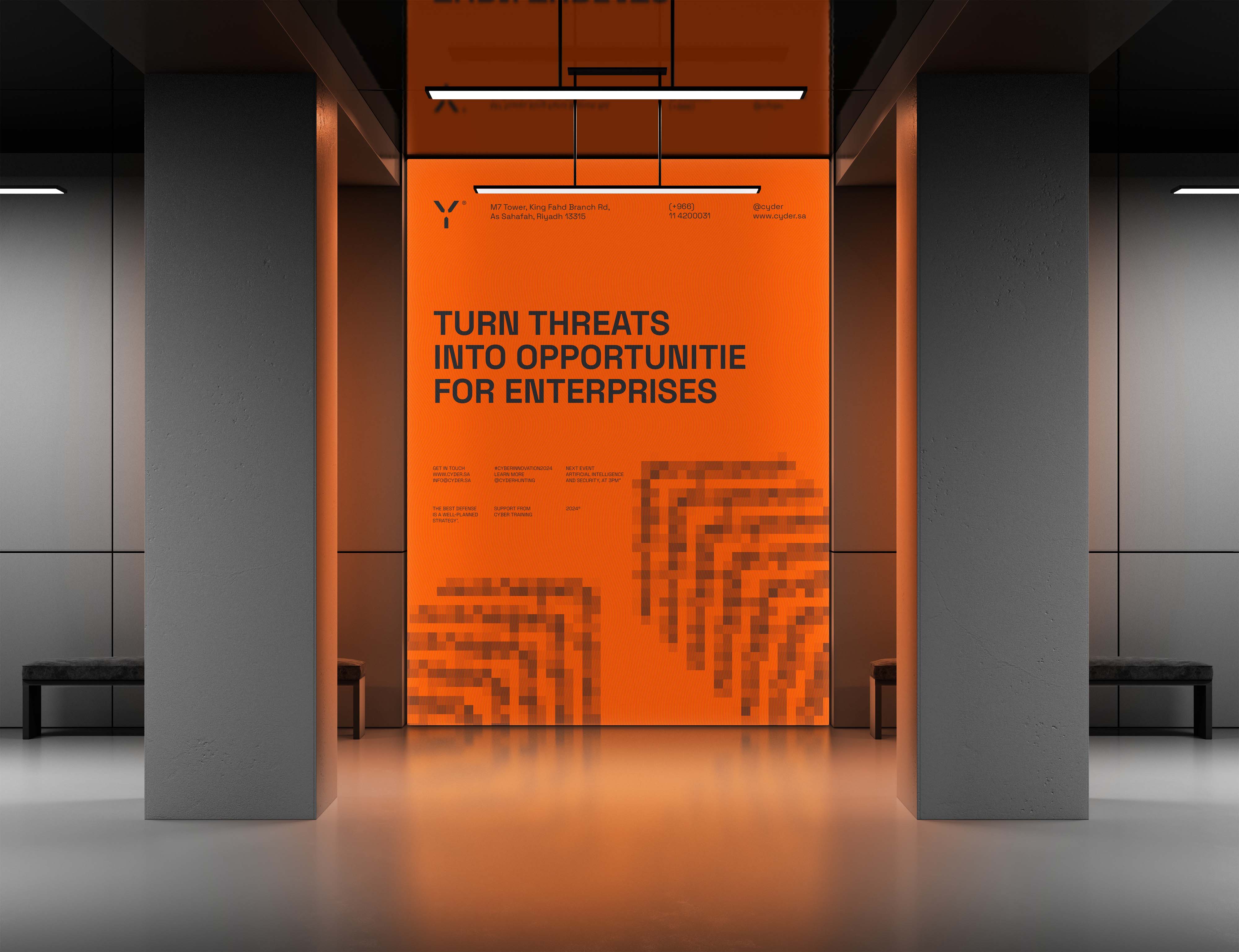 Dynamic Brand Identity for Cyder – Hunting Cyber Threats