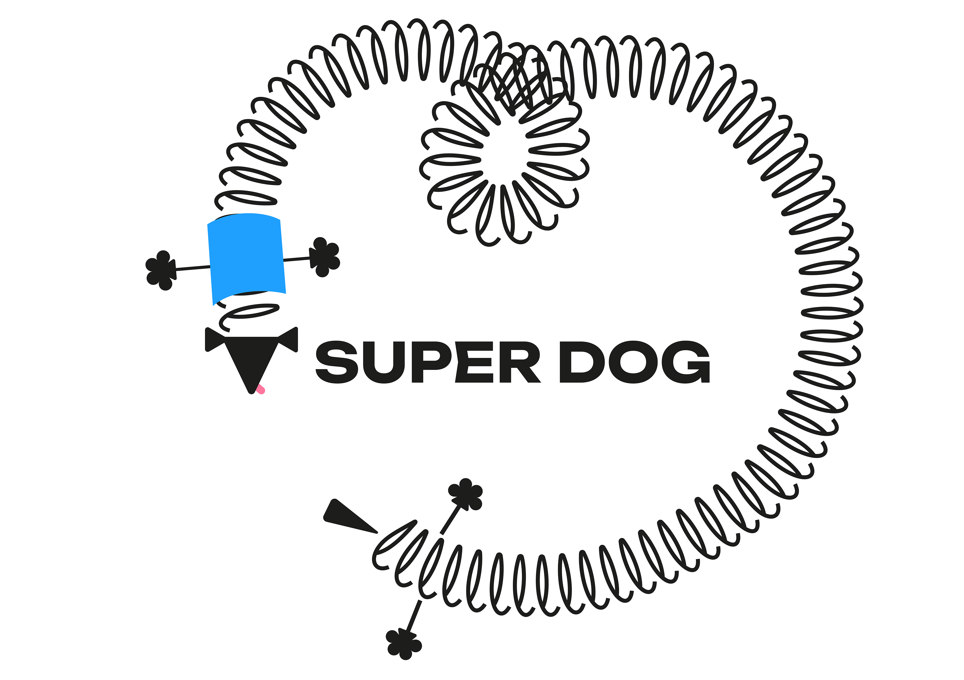 Super Dog Festival Branding Blends Playful Design with a Message of Care