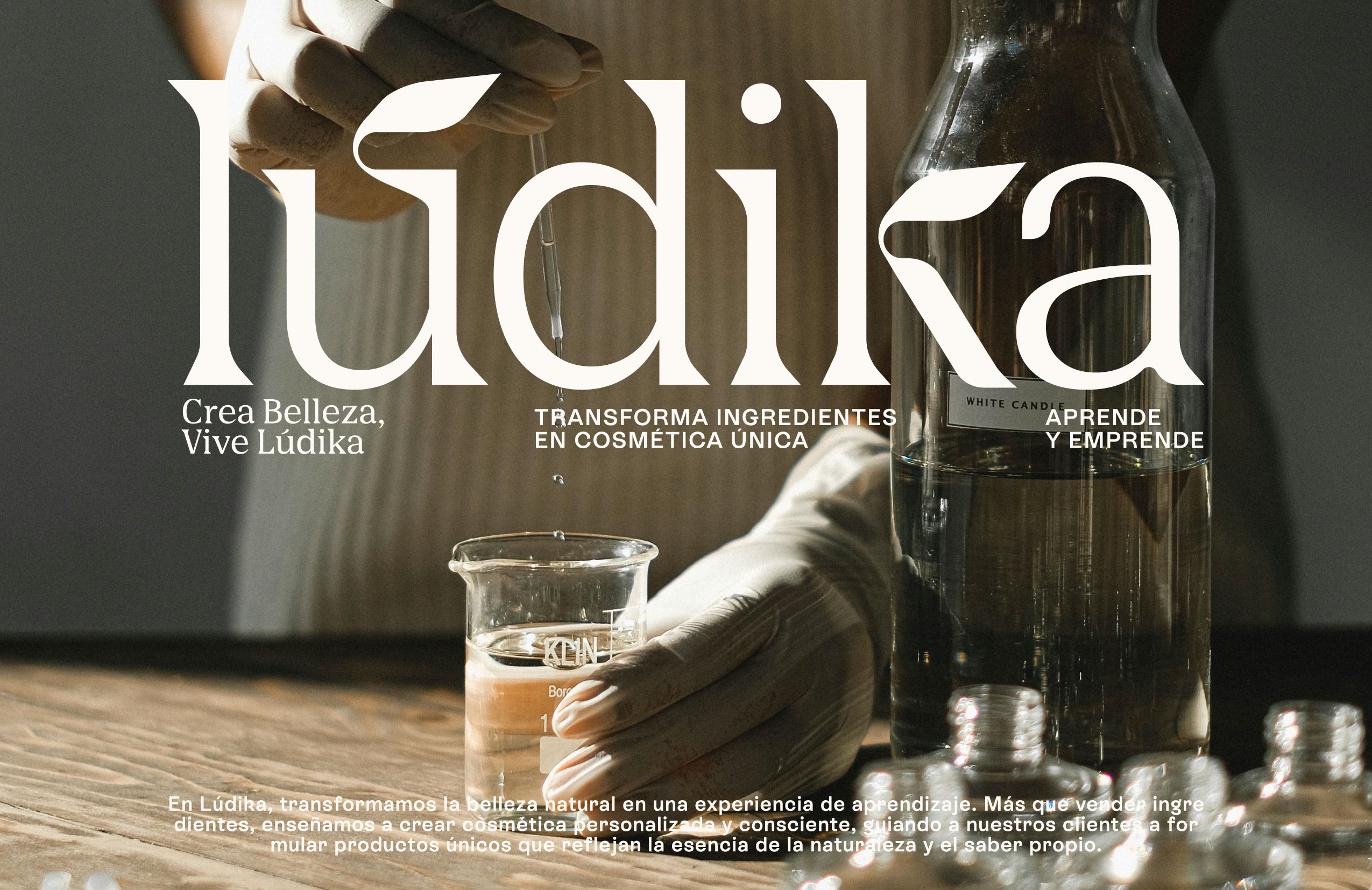 Lúdika’s Skincare Brand Design by pacheco.design