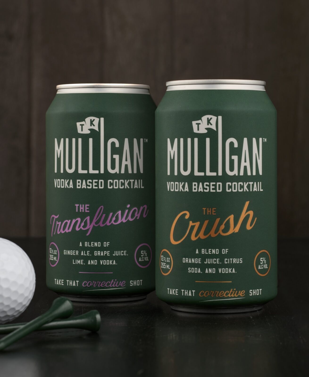 CF Napa’s Hole-in-One Packaging for TK Mulligan’s Golf-Inspired Cocktails