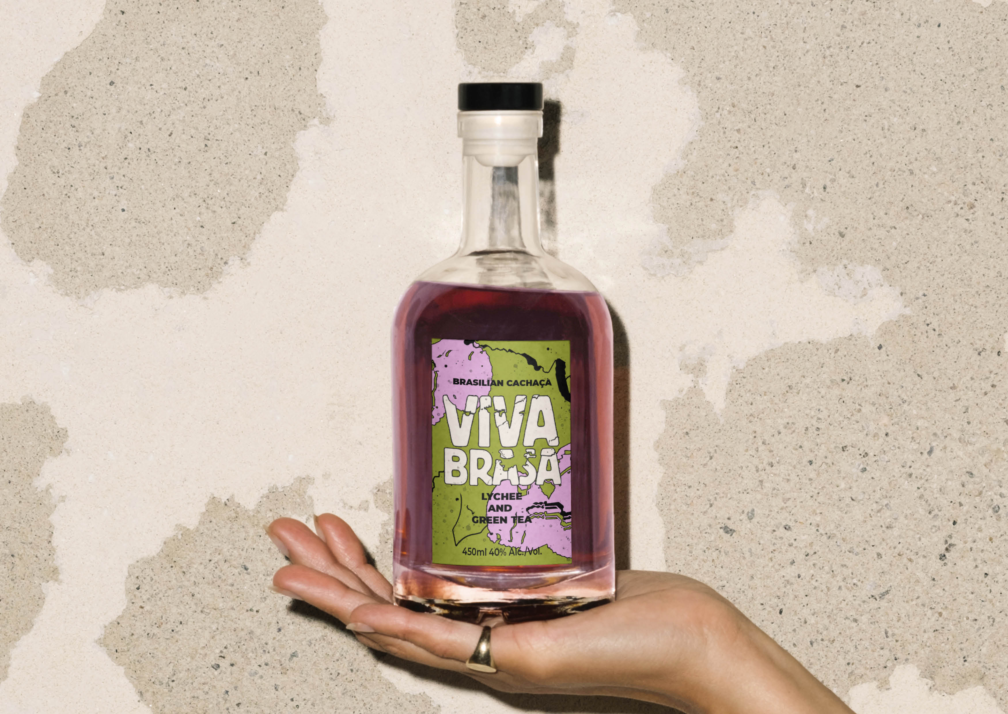 Viva Brash Turns Brazilian Architecture and Nature into a Captivating Cachaca Label