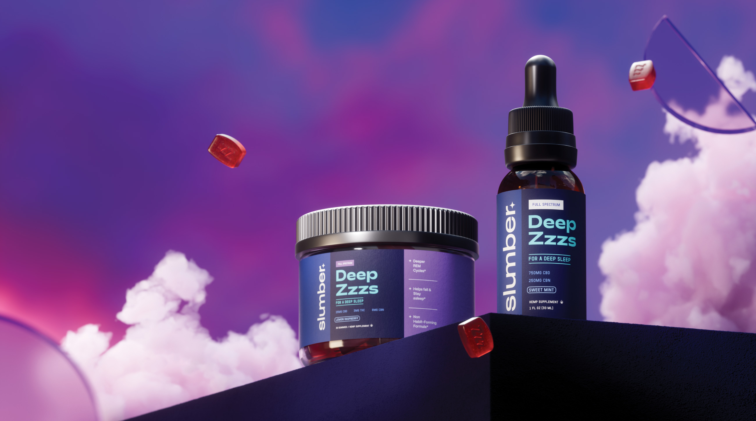 Slumber Supplements Branding by MarkaWorks