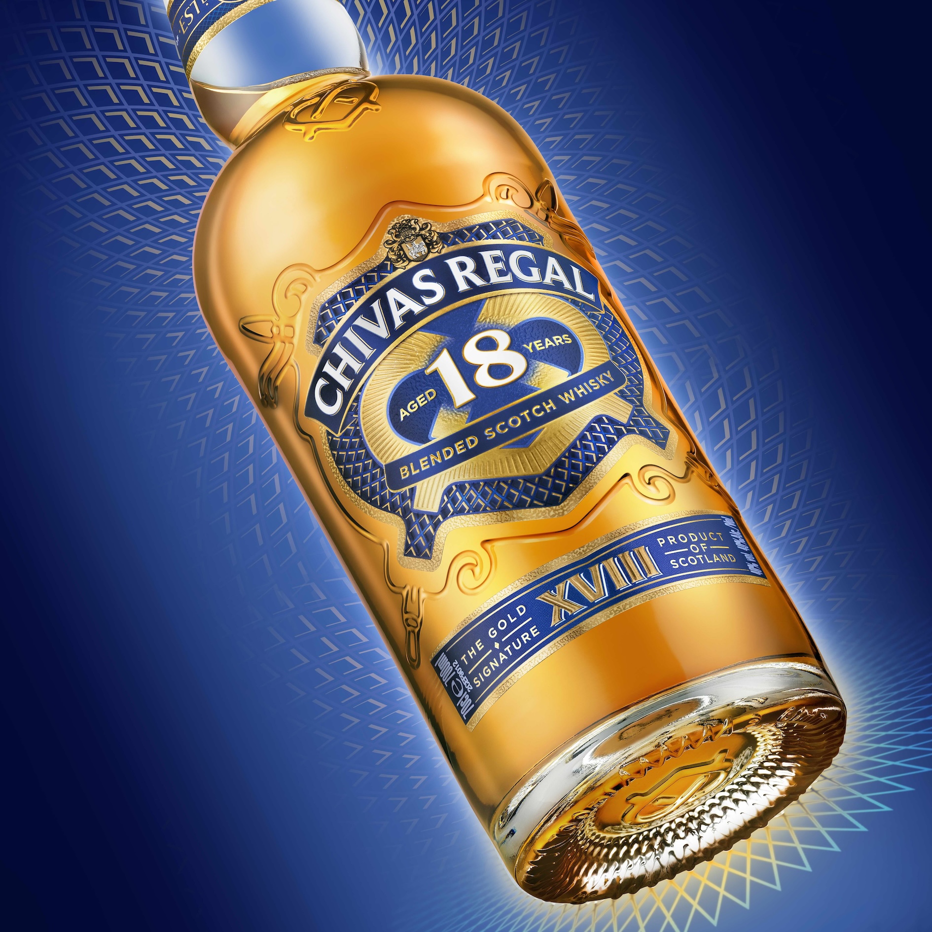 Chivas Regal 18 Unveils Sleek New Packaging Created by Nude Brand Creation