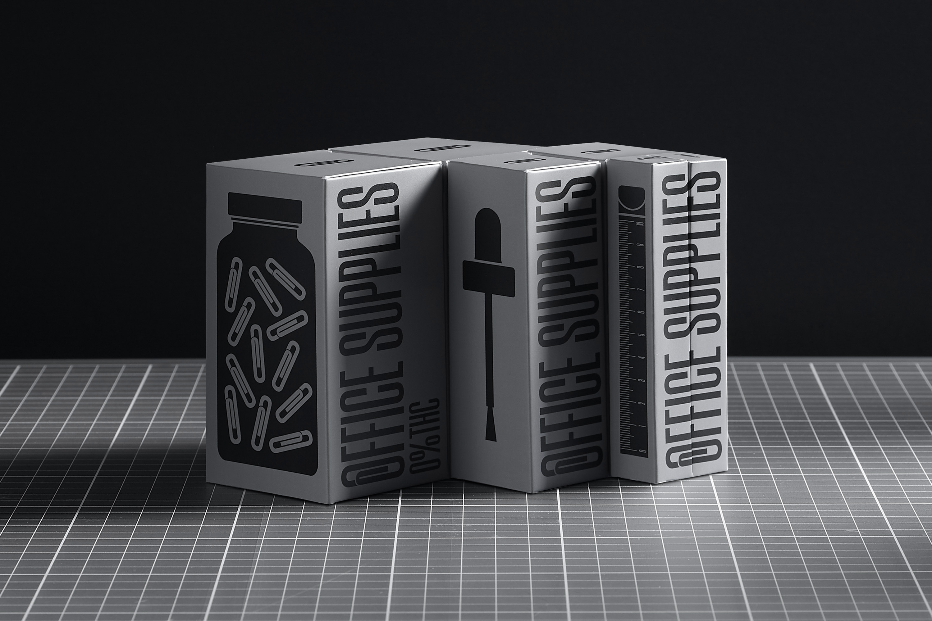 Office Supplies: The CBD Brand Designed for the Modern Workplace by Simple Packaging Studio