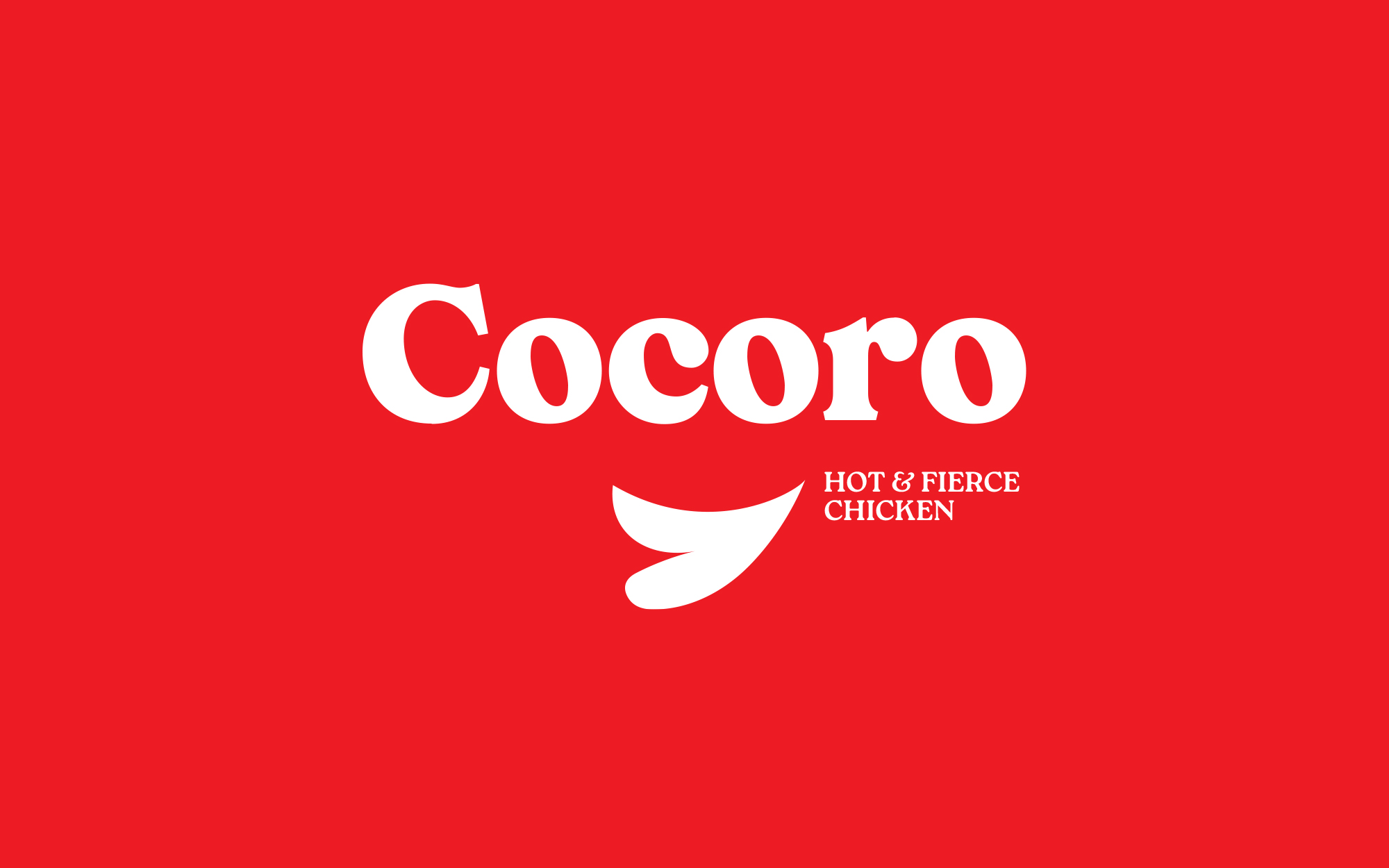 Cocoro Fried Chicken Brand Identity by Sophia Georgopoulou