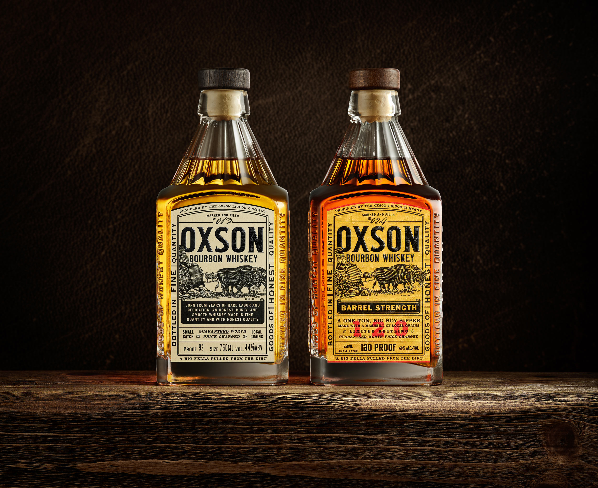 Oxson Whiskey – A Brand That Delivers by Chad Michael Studio