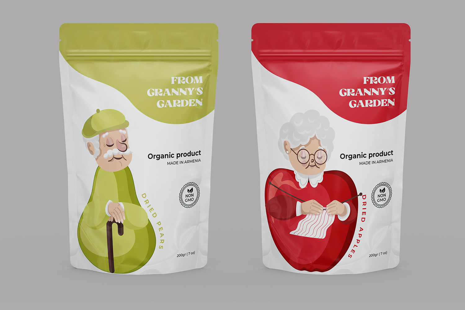 Granny’s Garden’s Fruit-Inspired Packaging