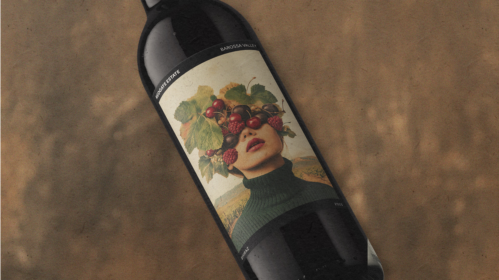 Studio Fen Creates Label Design for Redgate Estate, an Australian Winery known for producing Big, Bold and Juicy Shiraz