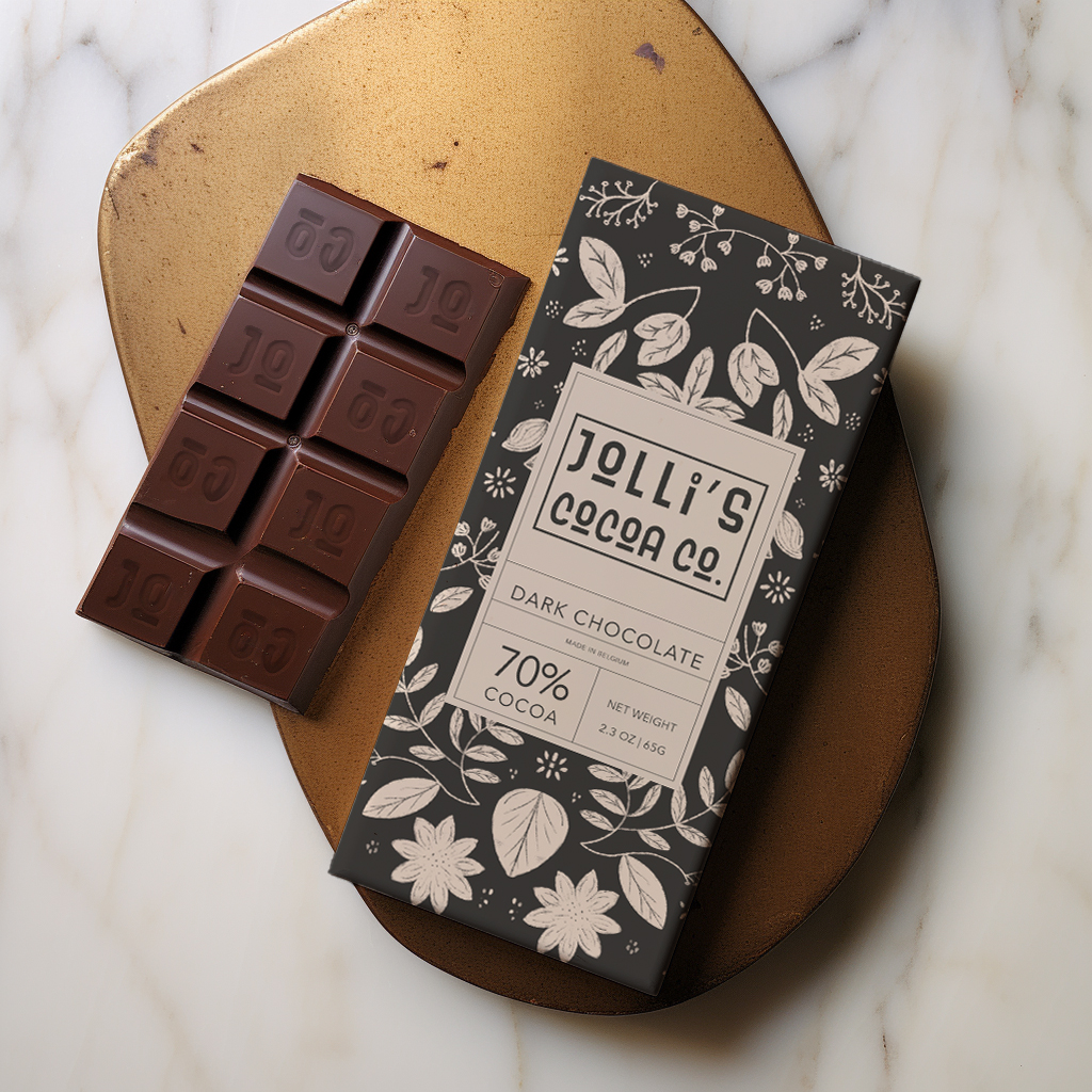 Jolli’s Cocoa Packaging Design by Studio Zak Brings Artisanal Chocolate to Life