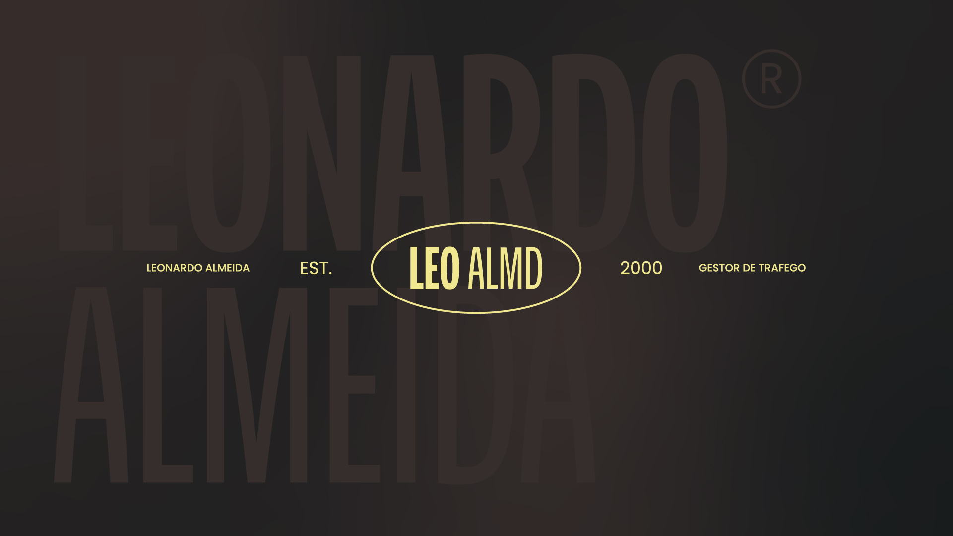 Leonardo Almeida Visual Identity by Caio Antoniolli Design