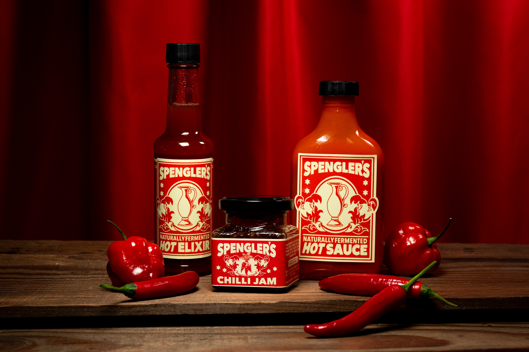 Packaging Design for Spengler’s Natural Ferments by Happy Go Lucky