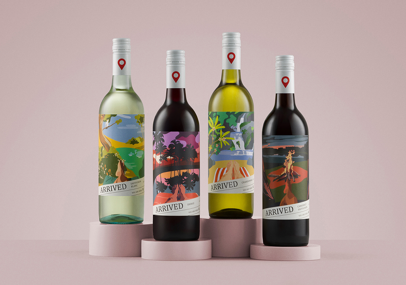 Studio Guild’s ‘Arrived’ Wine Captures the Essence of Social Media Travel Trends