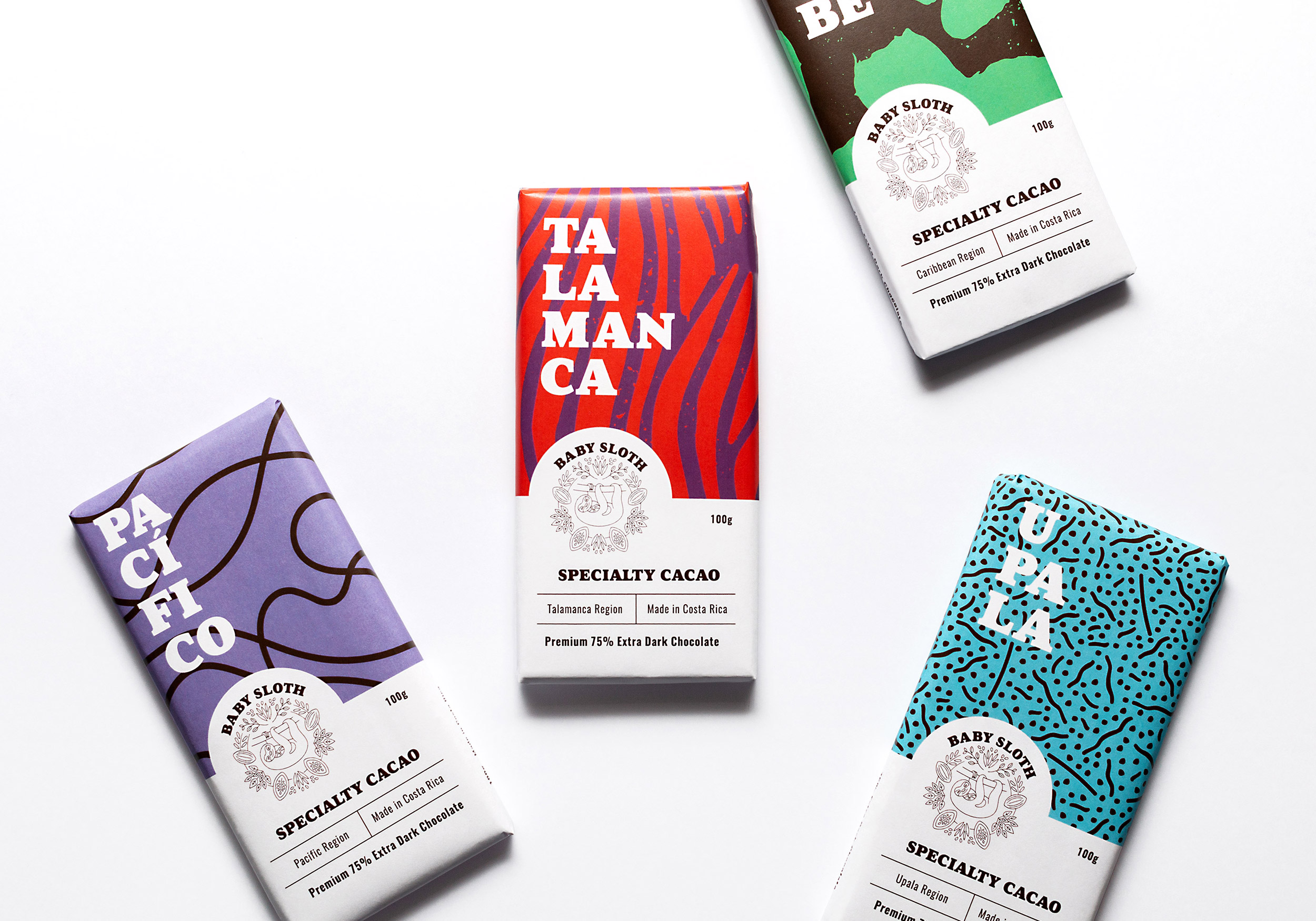 Branding for Baby Sloth Costarican Fine Cacao – From the Jungle to the World by Design Etiquette