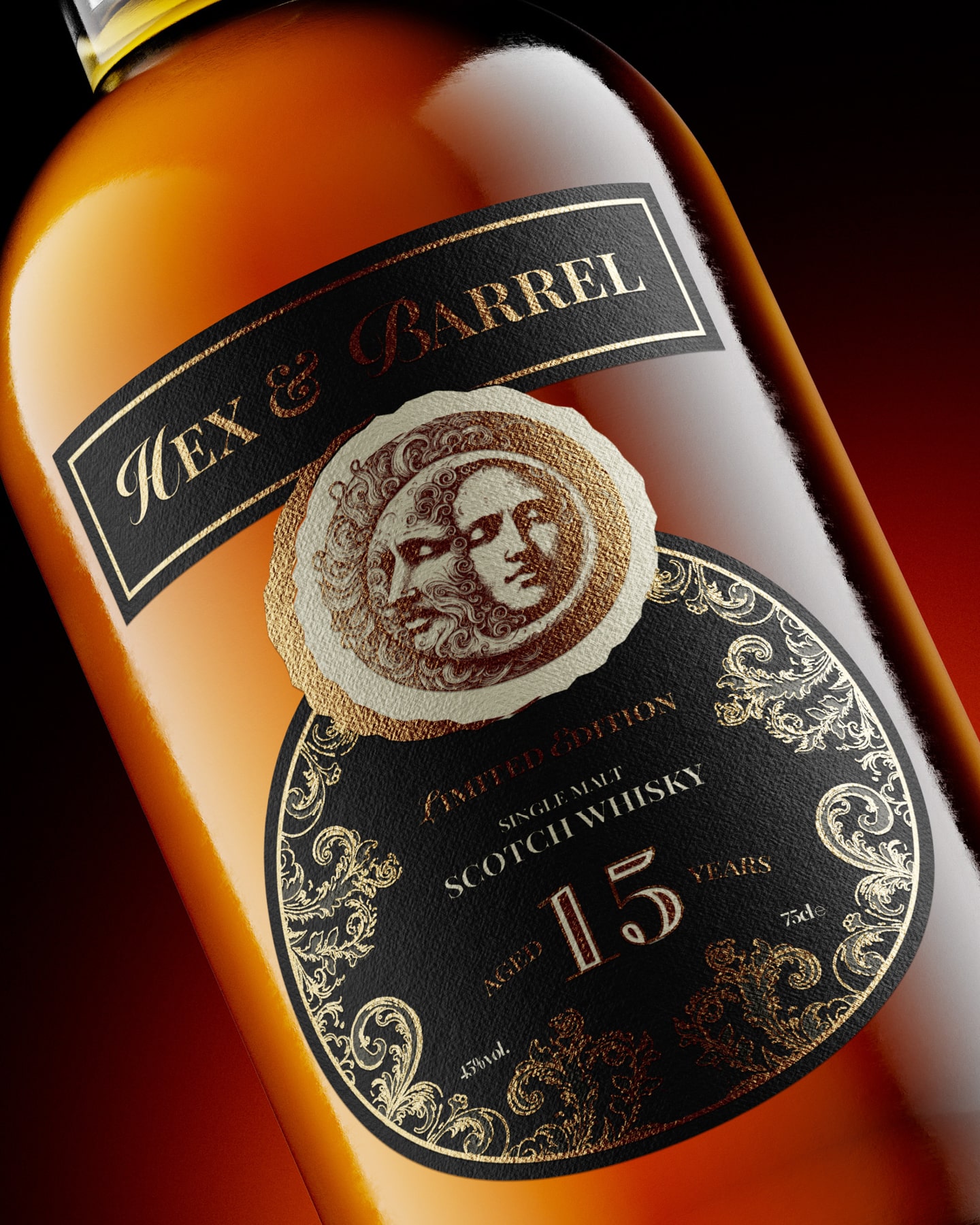 Hex & Barrel Limited Edition Whisky by Andrea Curto