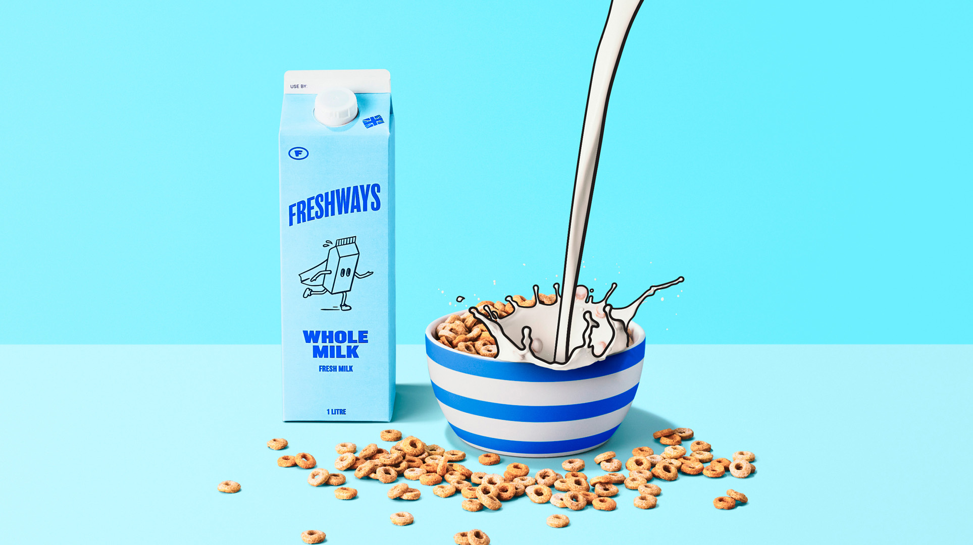 White Bear Studio’s Freshways Redesign Saves the Day for Milk-Lovers Across the UK