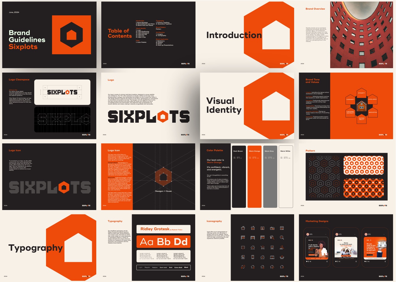 Sixplots Brand Identity Design: Revolutionizing Integrated Services Across Sectors by Ephraim Akanmu