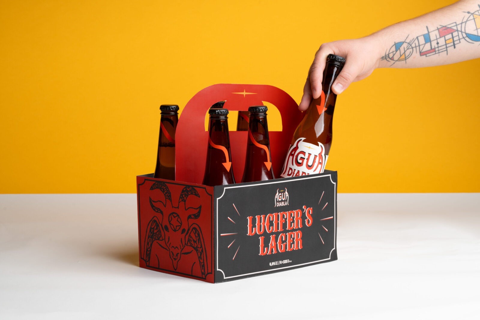 Student Lina Guerrero’s Packaging Design Captures the Spirit of Agua Diabla Beer