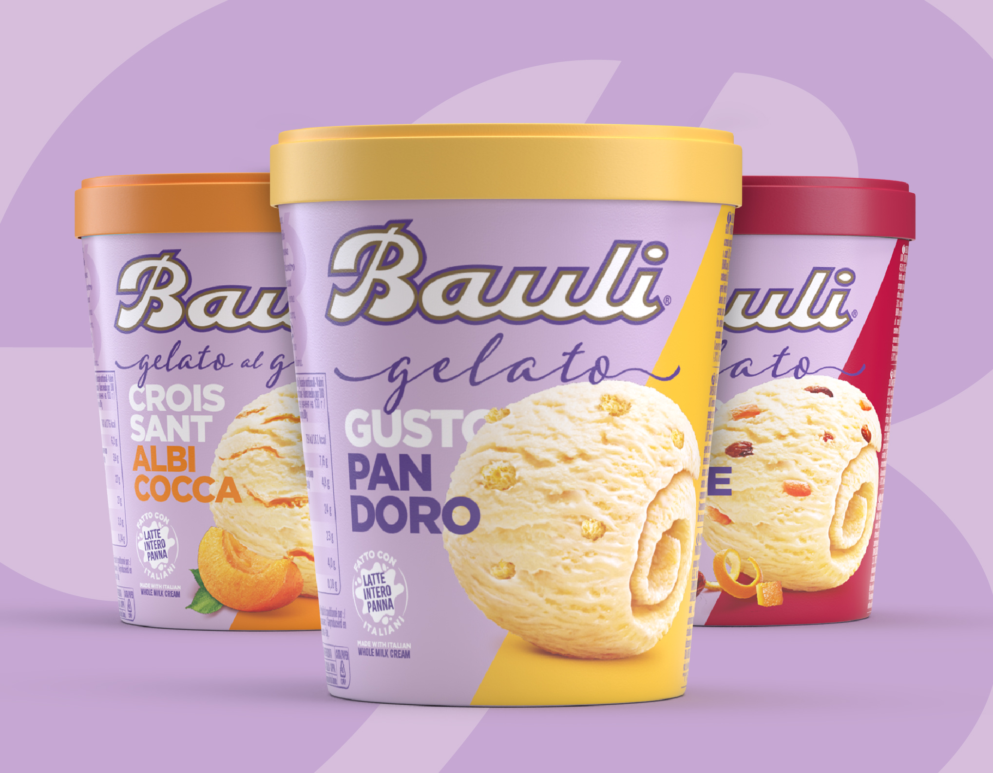 Stretching the Bauli Brand: Break Design Brings Christmas Cheer to Gelato