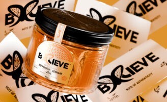 Ryan Watts’ Student Concept for Beelieve Honey Brand Celebrates F1 Legacy and Bee Conservation