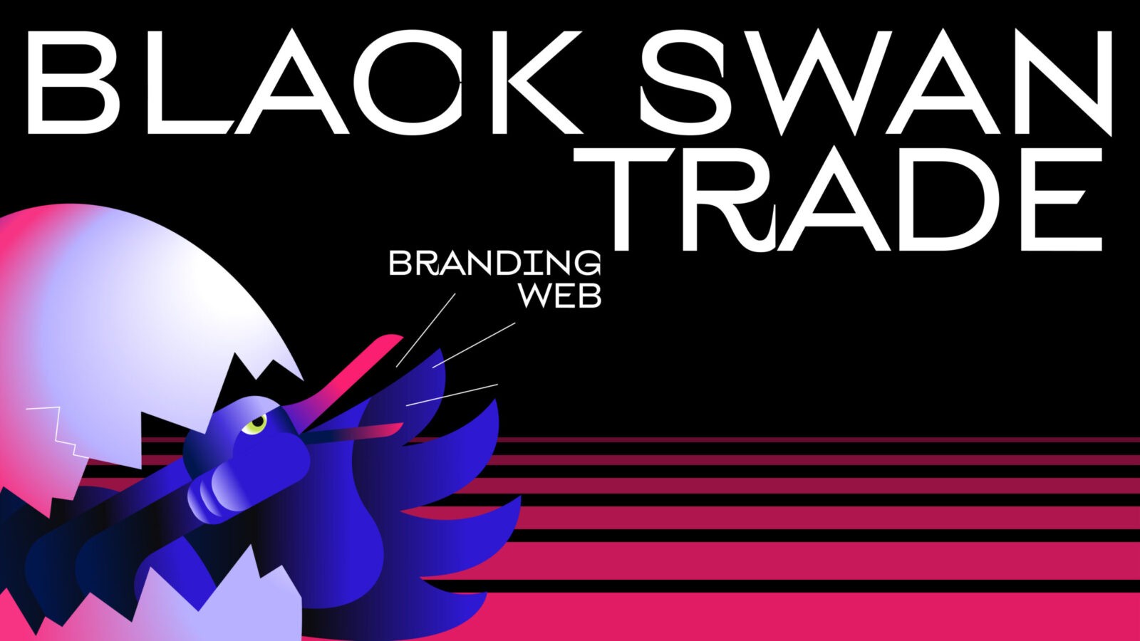 Black Swan Trade Branding and Website by Bar Agency