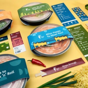 Broth City Ramen Festival Brand Design Creation by Student Che-Wei Wu