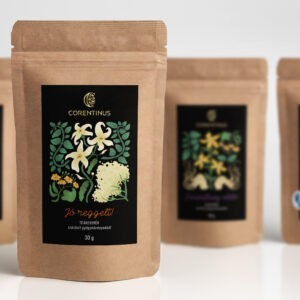 Corentinus Tea Packaging Design by Laura Filipovics