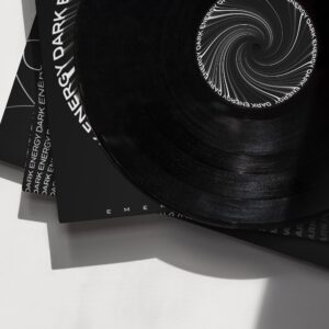 Dark Energy Album Covers Bring Science and Art Together in Bold Black-and-White by Student Eshaan Sojatia