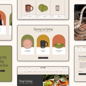 Student Sarah Minarik Creates Digital Design for De La Terre E-Commerce Platform