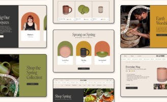 Student Sarah Minarik Creates Digital Design for De La Terre E-Commerce Platform