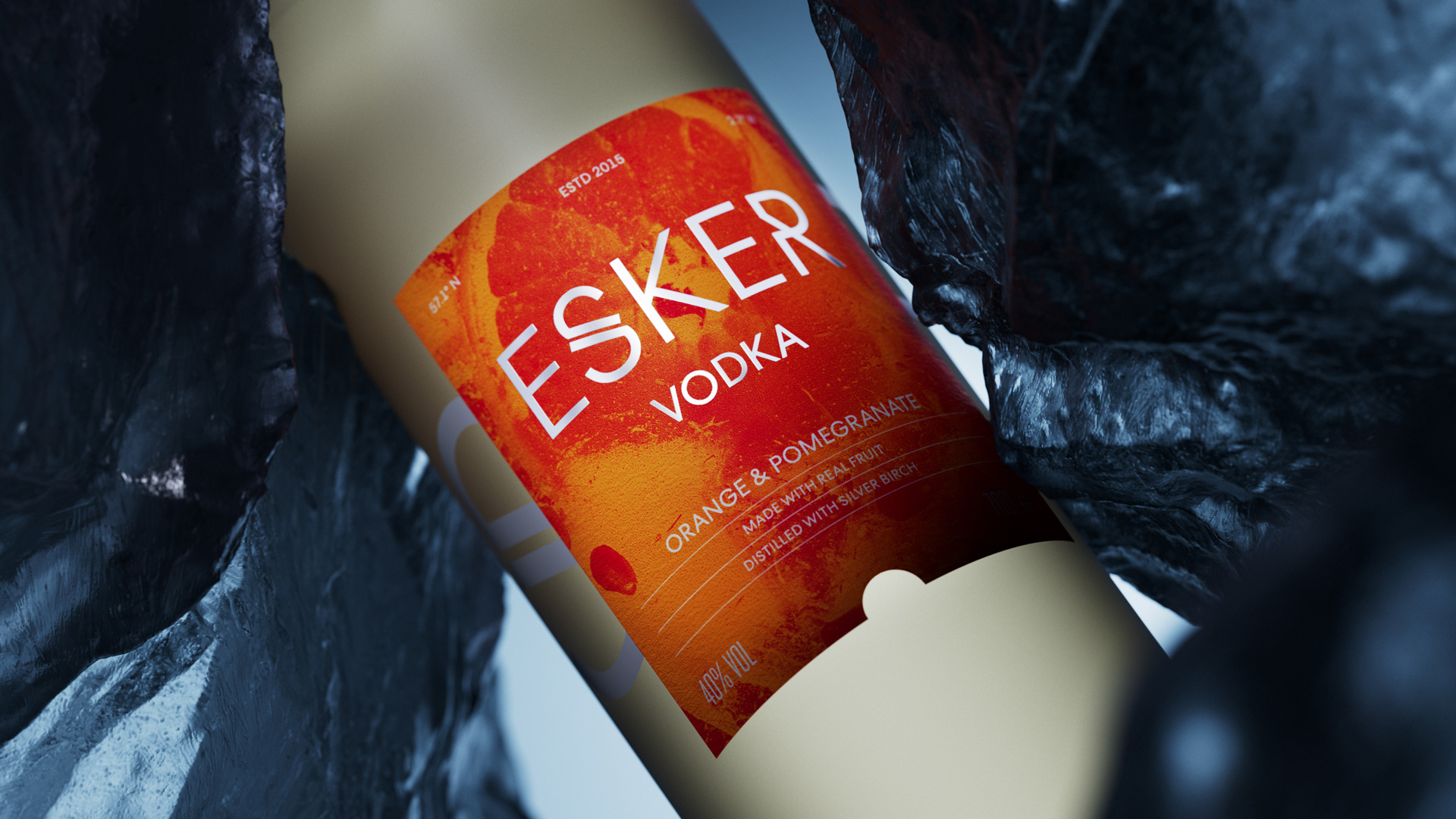 Esker Spirits’ Bold Rebrand by Faith Studio Honors Scotland’s Natural Heritage